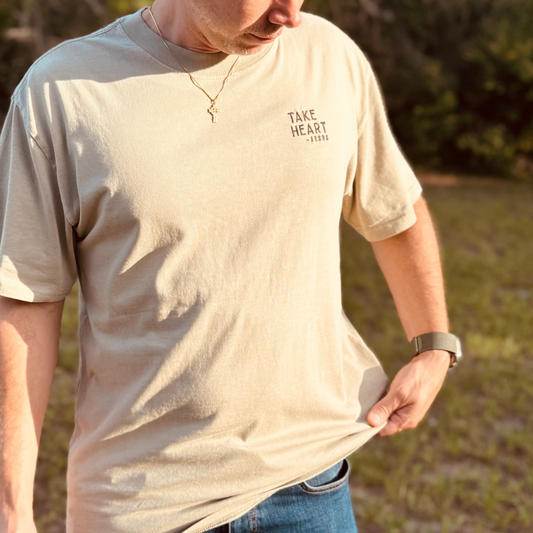 Take Heart | Embroidered Oversized Tee | Limited Edition