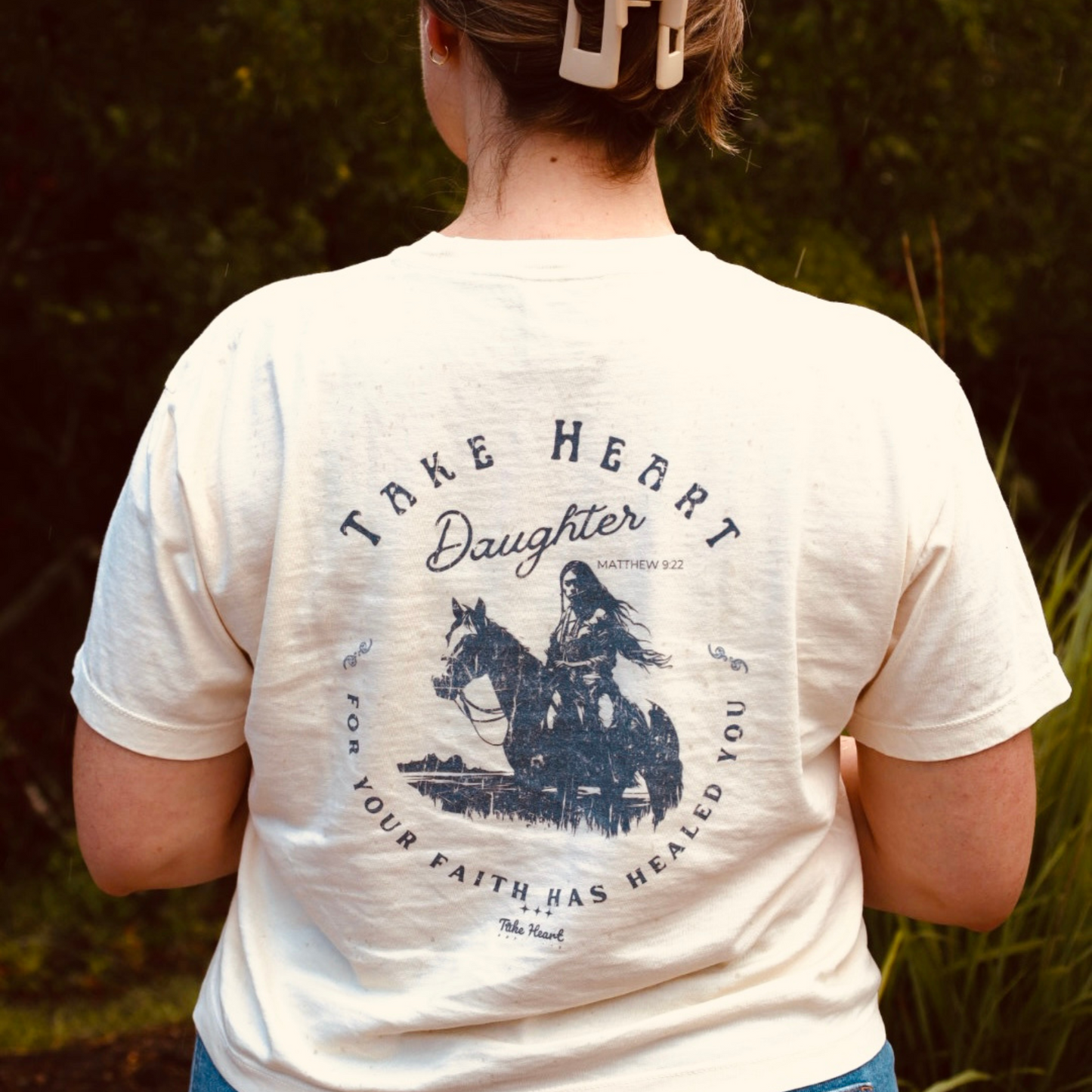 Take Heart “Daughter” Western Tee | Fearless West Collection