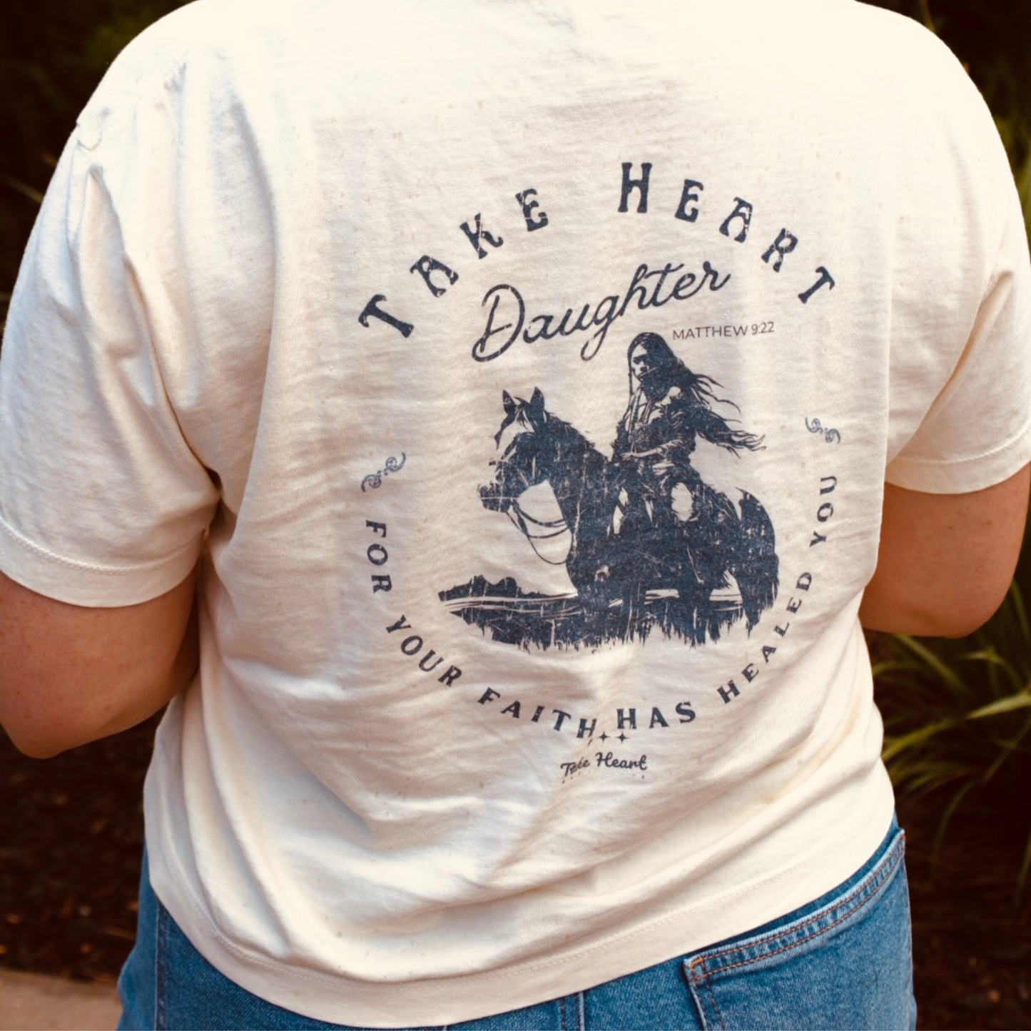 Take Heart “Daughter” Western Tee | Fearless West Collection
